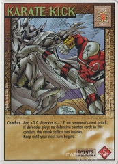 Karate Kick [White Border]